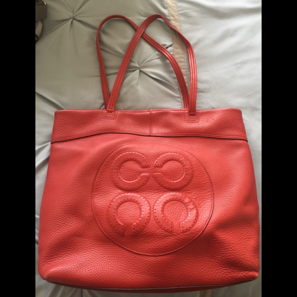 Coach leather bag