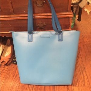 Large Vera Bradley faux leather bag