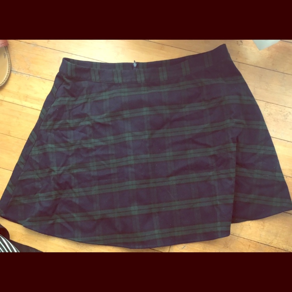 Plaid Skirt