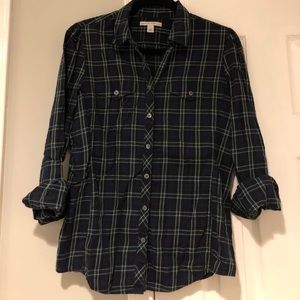 CLEARANCE: Banana Republic Plaid Shirt