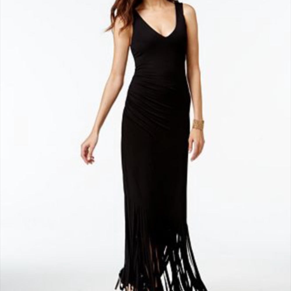 INC Long black dress