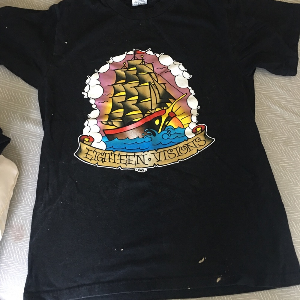 Eighteen visions ship shirt
