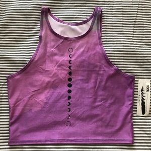 Teeki Purple Moon Mermaid Tank NWT