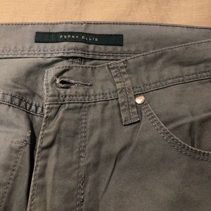 Perry Ellis light blue/grey chino