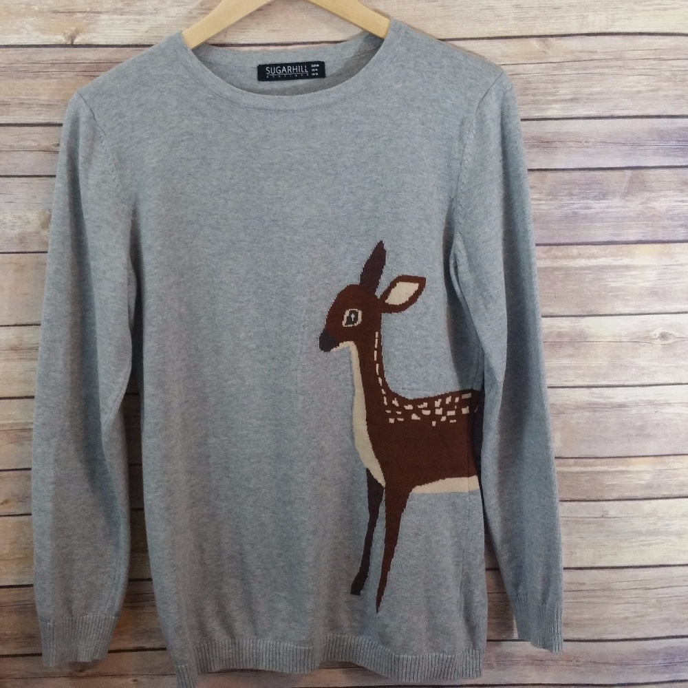 Sugarhill deer sweater