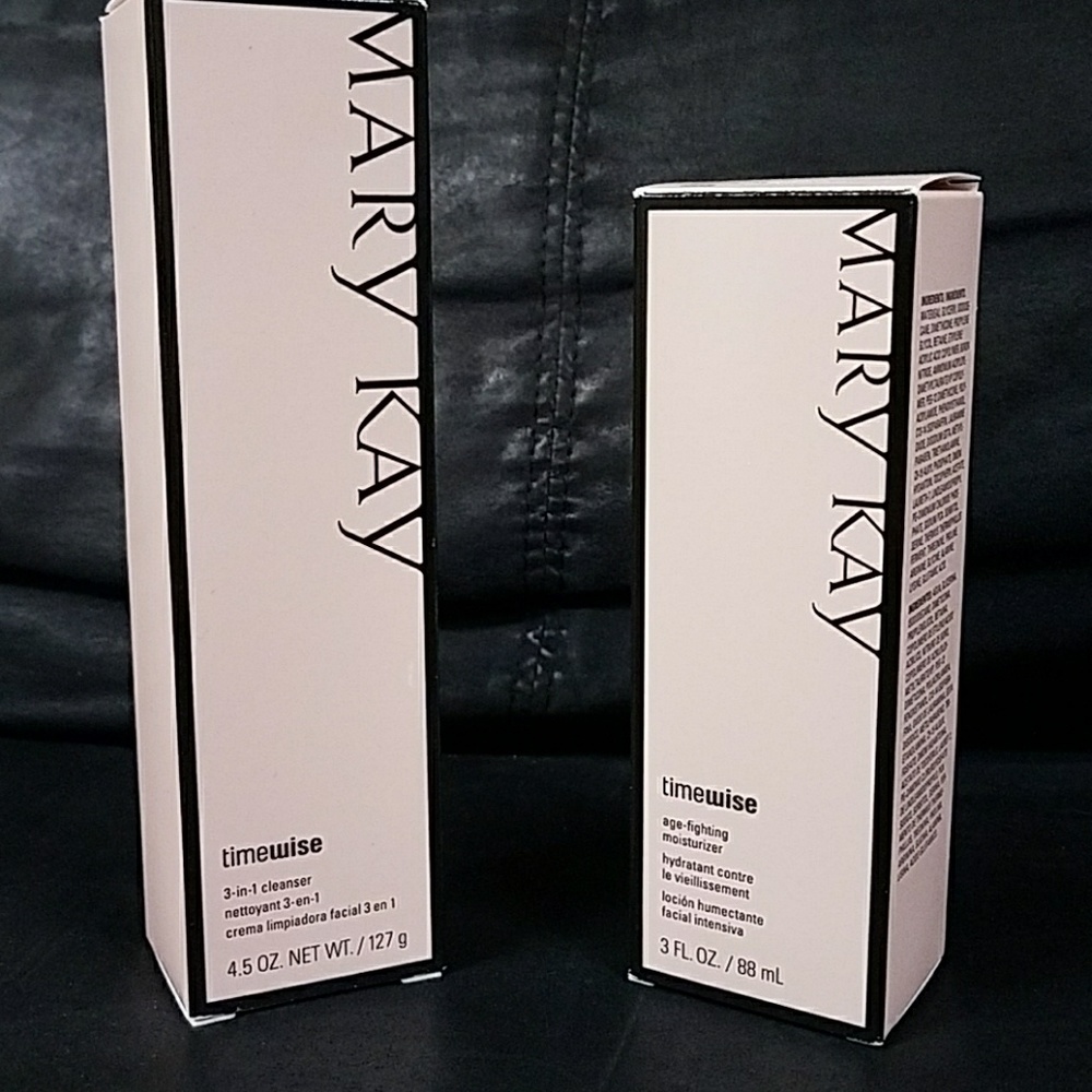 Mary Kay TimeWise Cleanser and Moisturizer