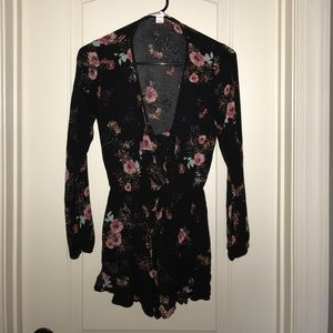 Band of gypsies floral romper