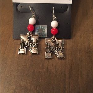 Nebraska Cornhuskers Beaded Earrings
