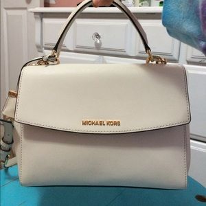 MICHAEL KORS OFF WHITE PURSE