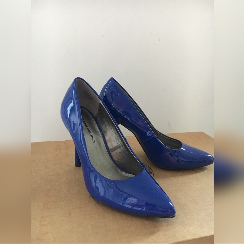 Bandolino Royal Blue Patent Leather Pumps