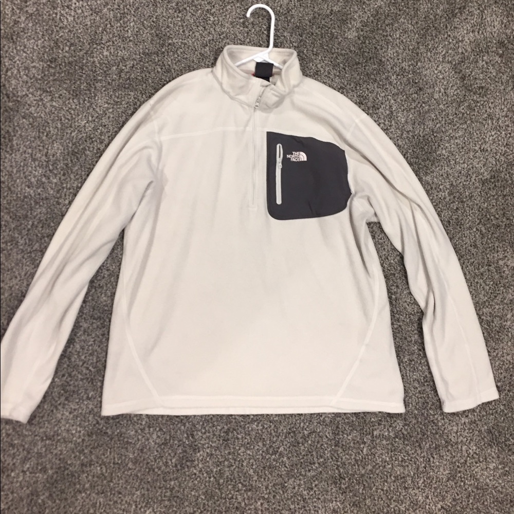 North Face fleece jacket.