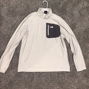 North Face fleece jacket.