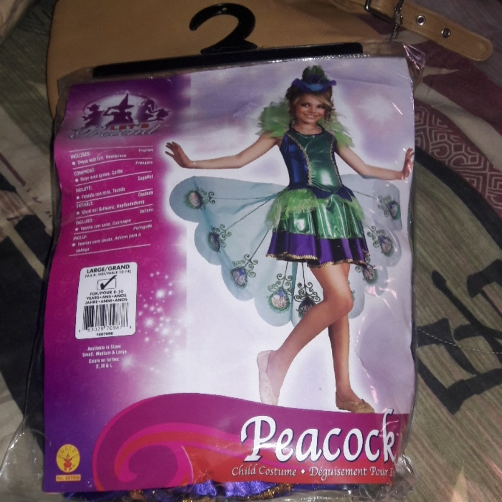 Peacock costume