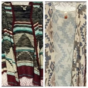 ☀ 2 Fashion Hooded Cardigans ☀