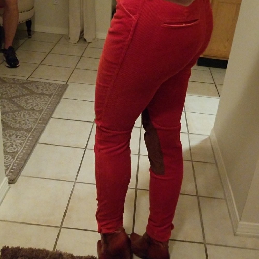 Burnt Orange Polo corduroy Ralph Lauren pants