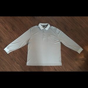 Men's Greg Norman Long Sleeve Polo XL