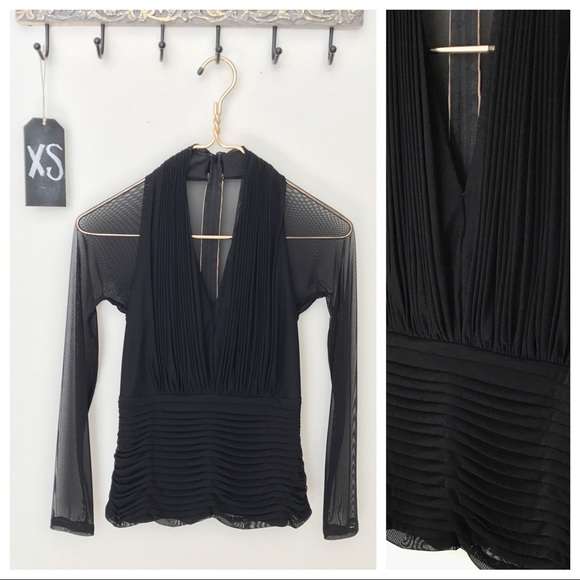 Tadashi Collection Tops - CCO Sale | LIKE NEW | Tadashi Mesh Top | XS