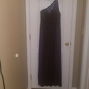 Plum bridesmaid dress