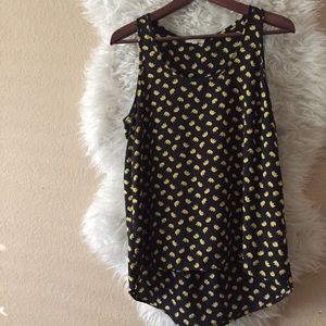 🛍 SALE! 🛍 Pleione Navy Elephant Hi-Lo Tank