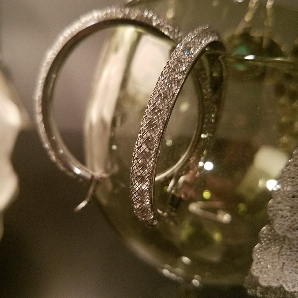 Hoop earrings