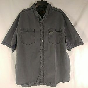 Nice Mens Harley Davidson Button Up Shop Shirt
