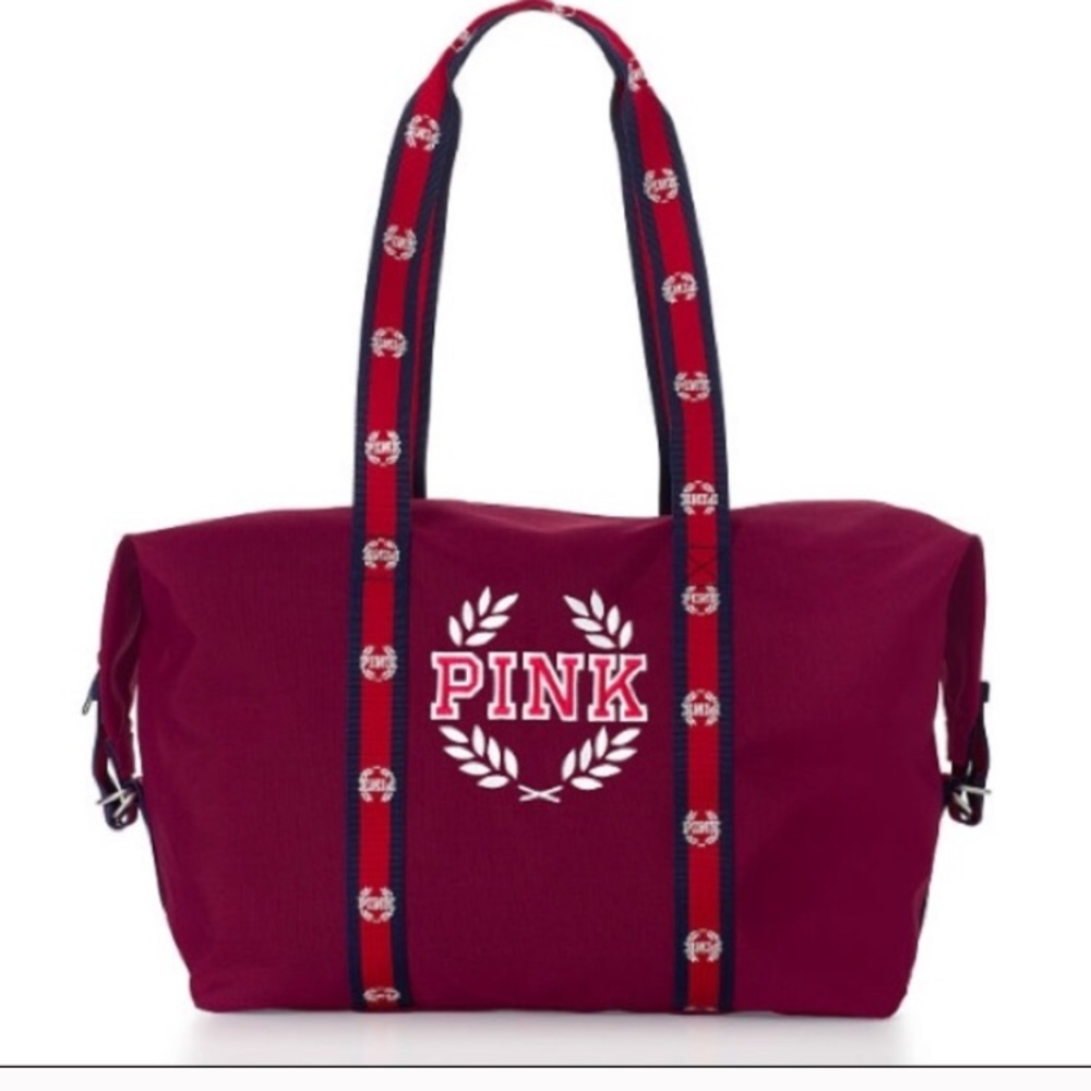 Pink VS tote bag