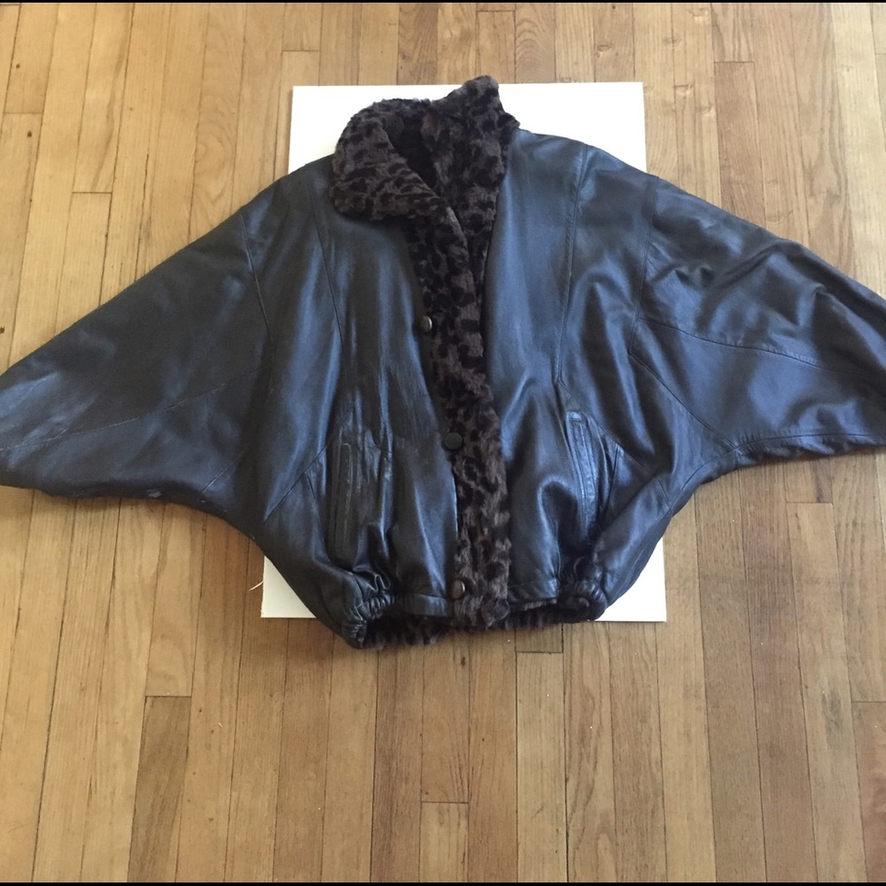 Leather jacket