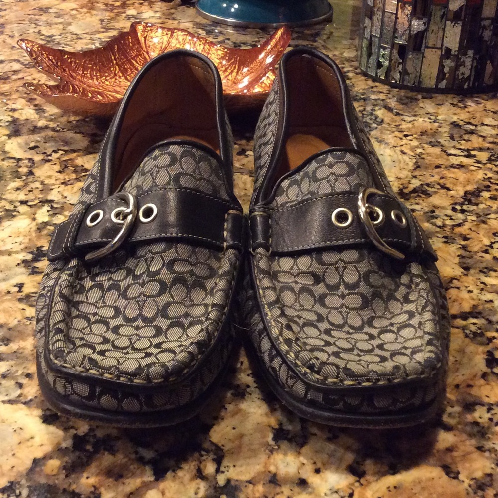 Women's size 8 Coach shoe. Worn but not much.
