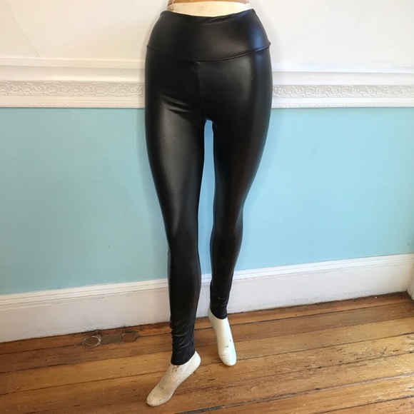 Charlotte russe faux leather leggings Clearance