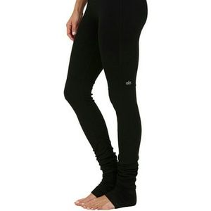 Black Alo goddess leggings in size medium