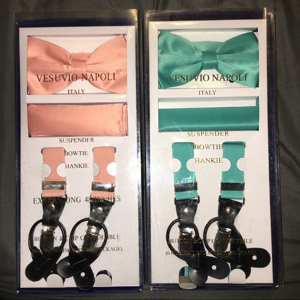 BRAND NEW Vesuvio Napoli Suspender Sets