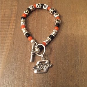 Oklahoma State Cowboys Toggle Bracelet