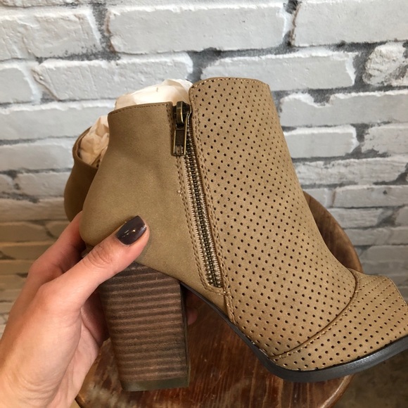 Restricted Open Toe Booties - Picture 5 of 5