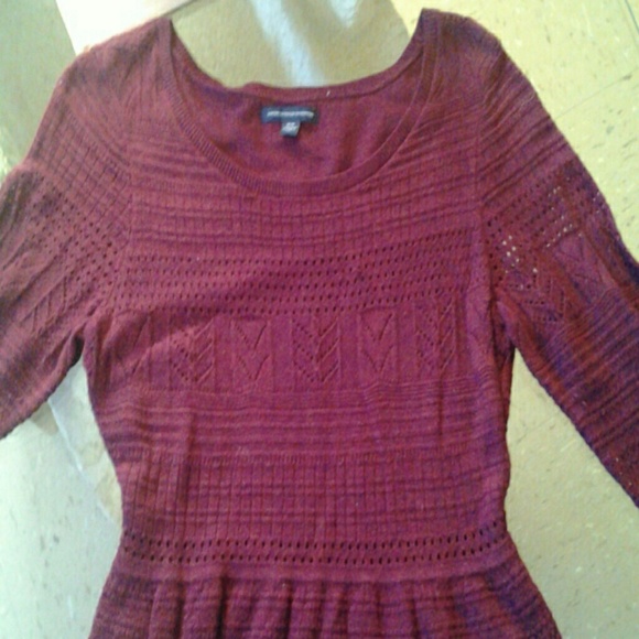American Eagle Outfitters Knit Dressw body lining - Picture 2 of 2