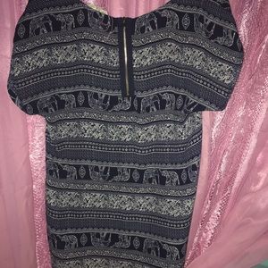 Size S // Pink Rose Tribal T-Shirt