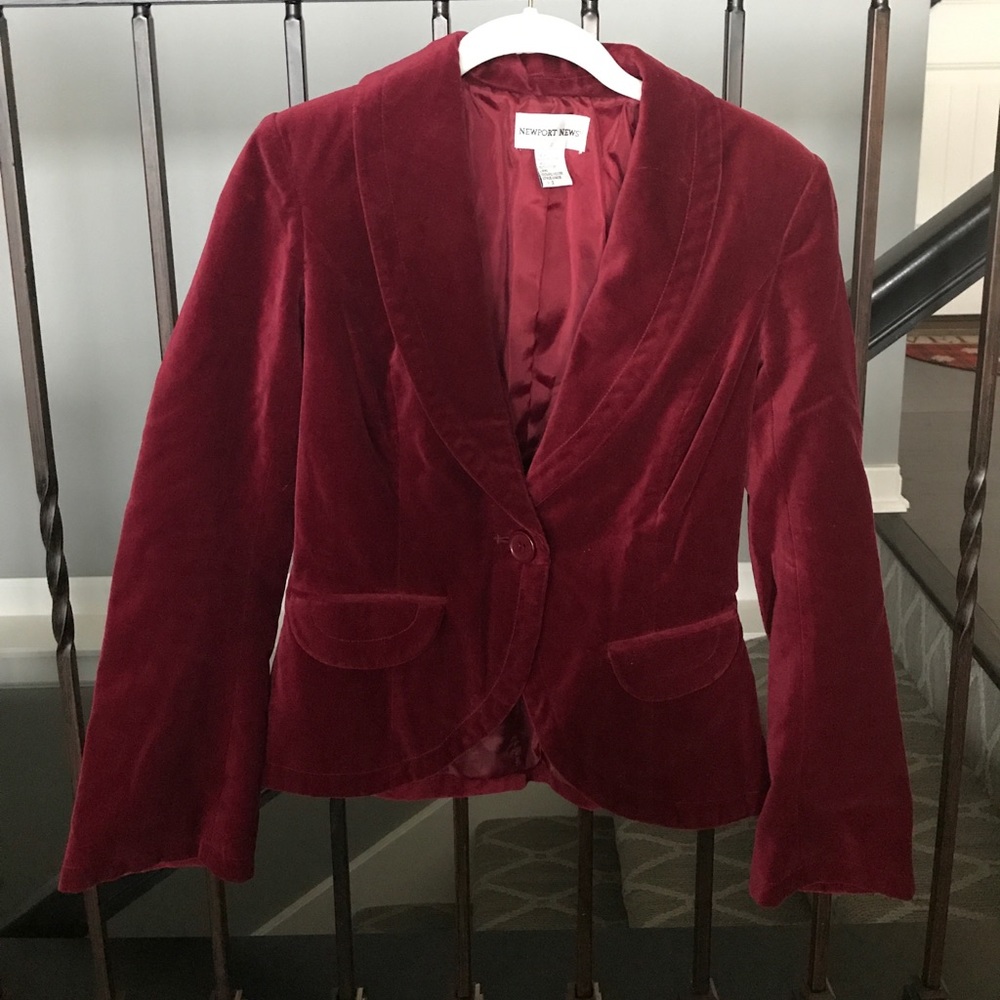 Velvet Blazer