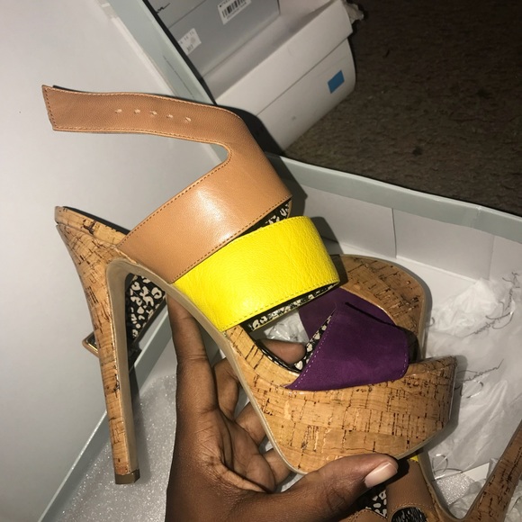 Jessica Simpson Multi-color Heels - Picture 1 of 2