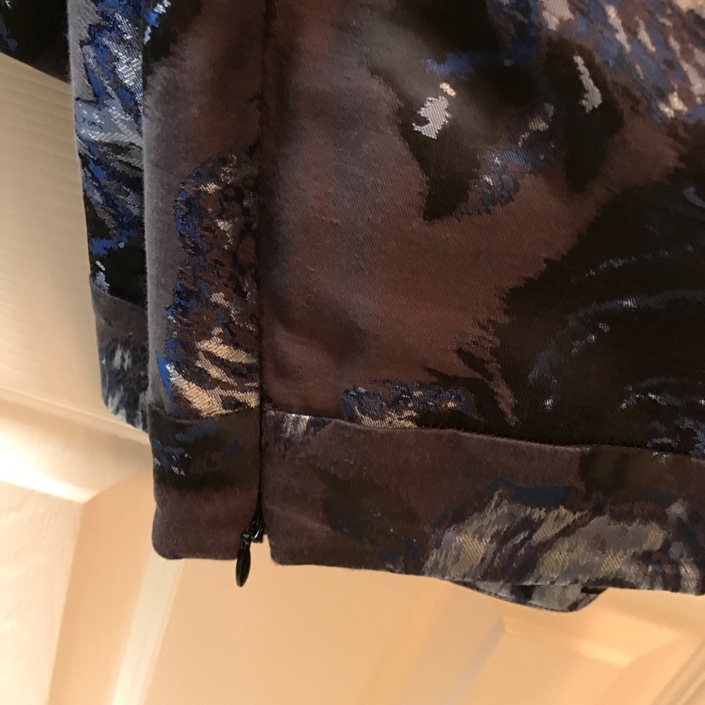 Rose pattern slacks - Picture 2 of 3