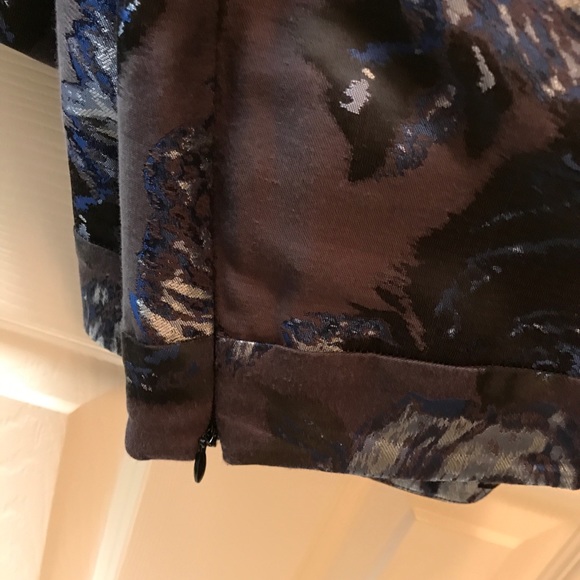 Rose pattern slacks - Picture 2 of 3