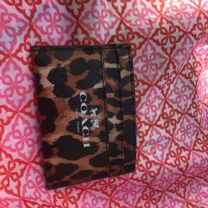 Coach credit card wallet