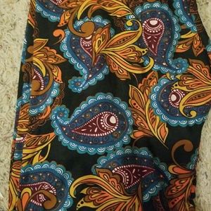 Lularoe TC Leggings paisley