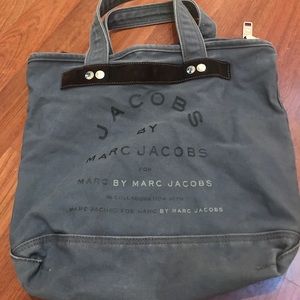 Marc Jacobs canvas tote bag