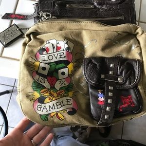 Don Ed Hardy Shoulder Bag