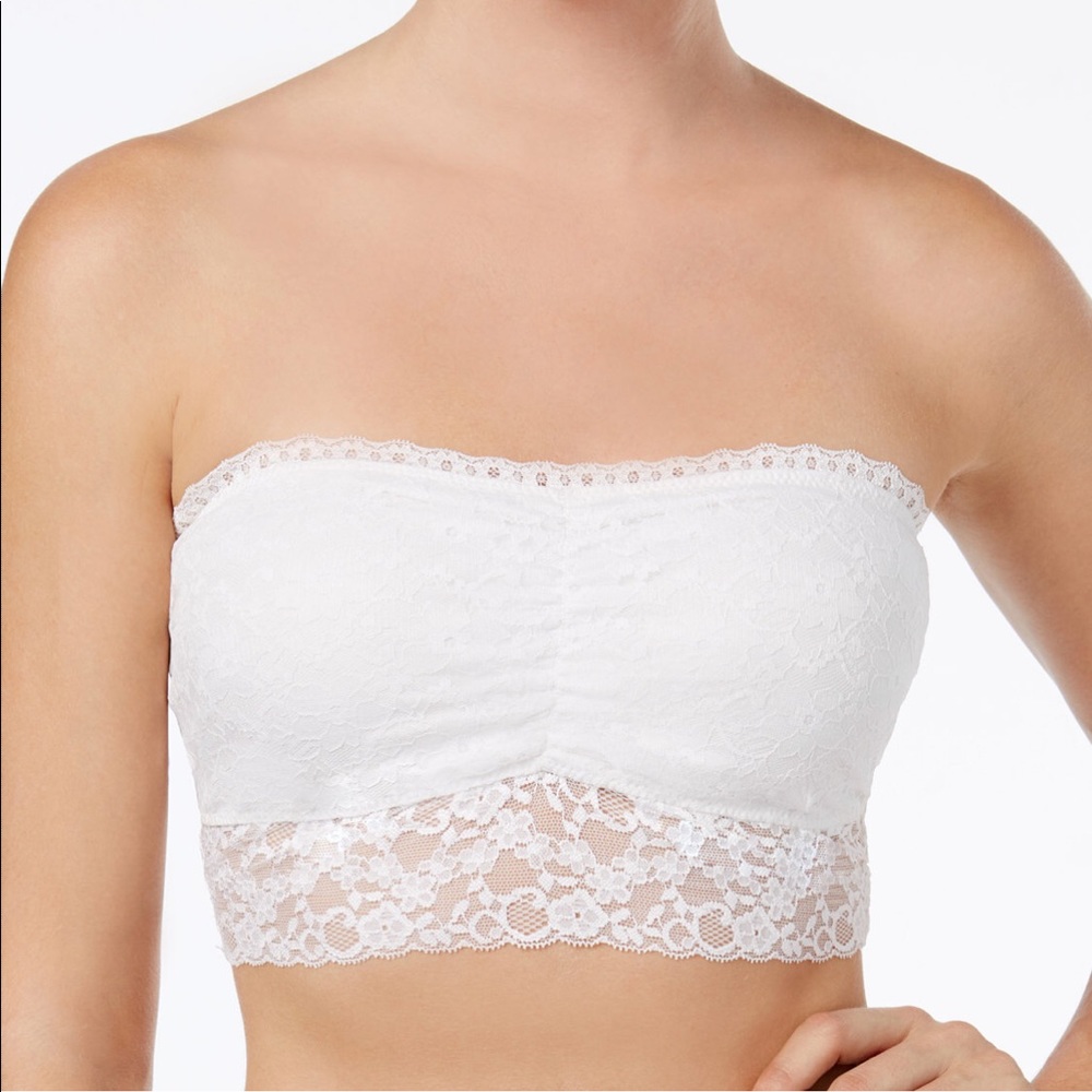 Material Girl White Lace Bandeau