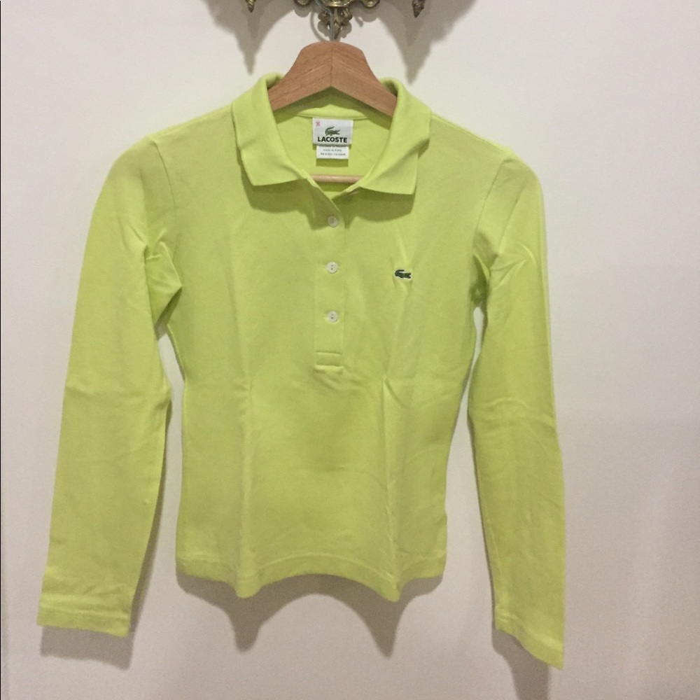 Lacoste Long Sleeve Collared Shirt
