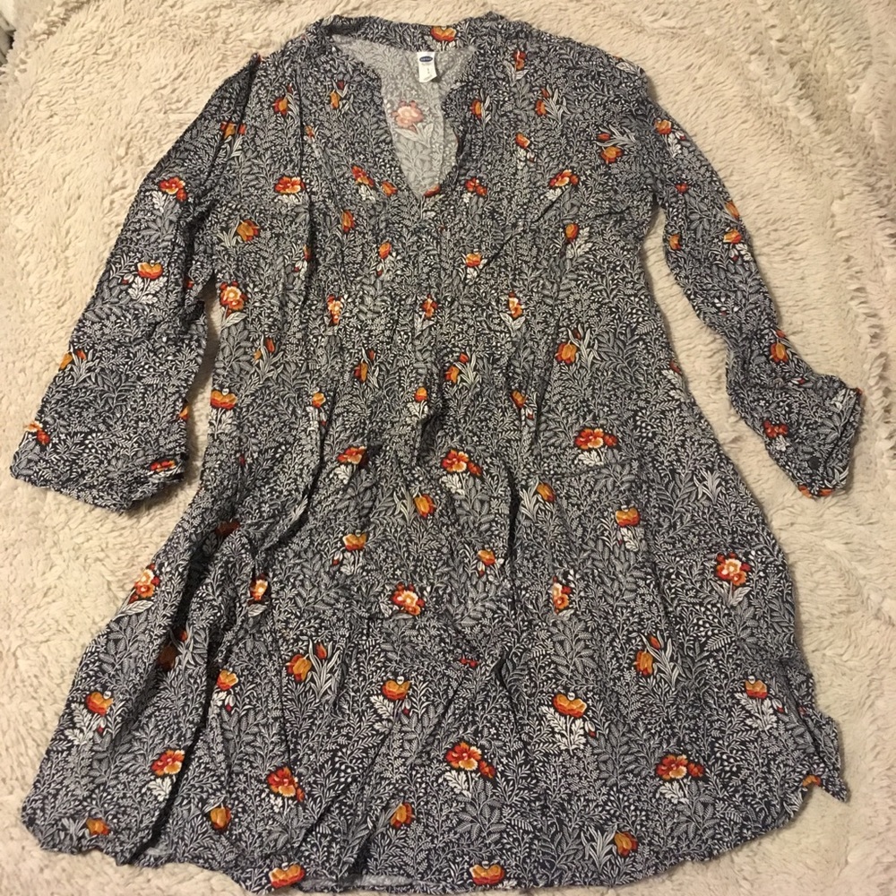 Cute "autumn" patterned dress