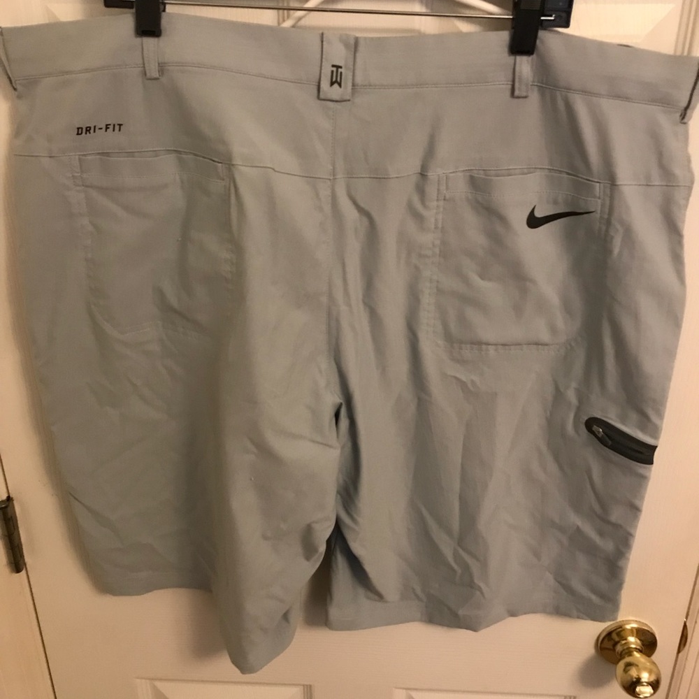 Nike Tiger Woods golf shorts.