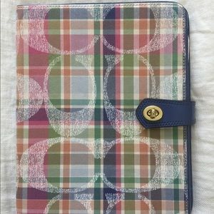 Coach iPad cover