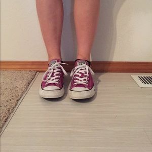 Purple converse