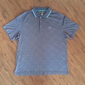 Men's Greg Norman Polo Navy Blue XL